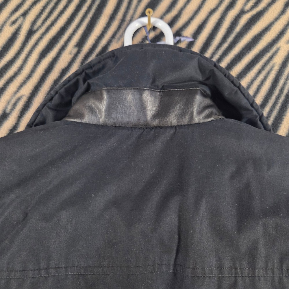 Late 90s VTG Y2K Christian Lacroix Homme Utility Field Jacket Corduroy Black XL - Picture 9 of 10